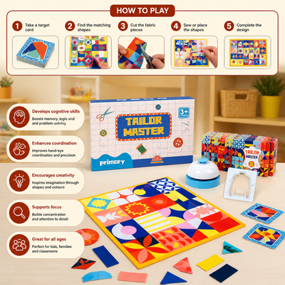 Tailor Master Shape Matching Puzzle Game