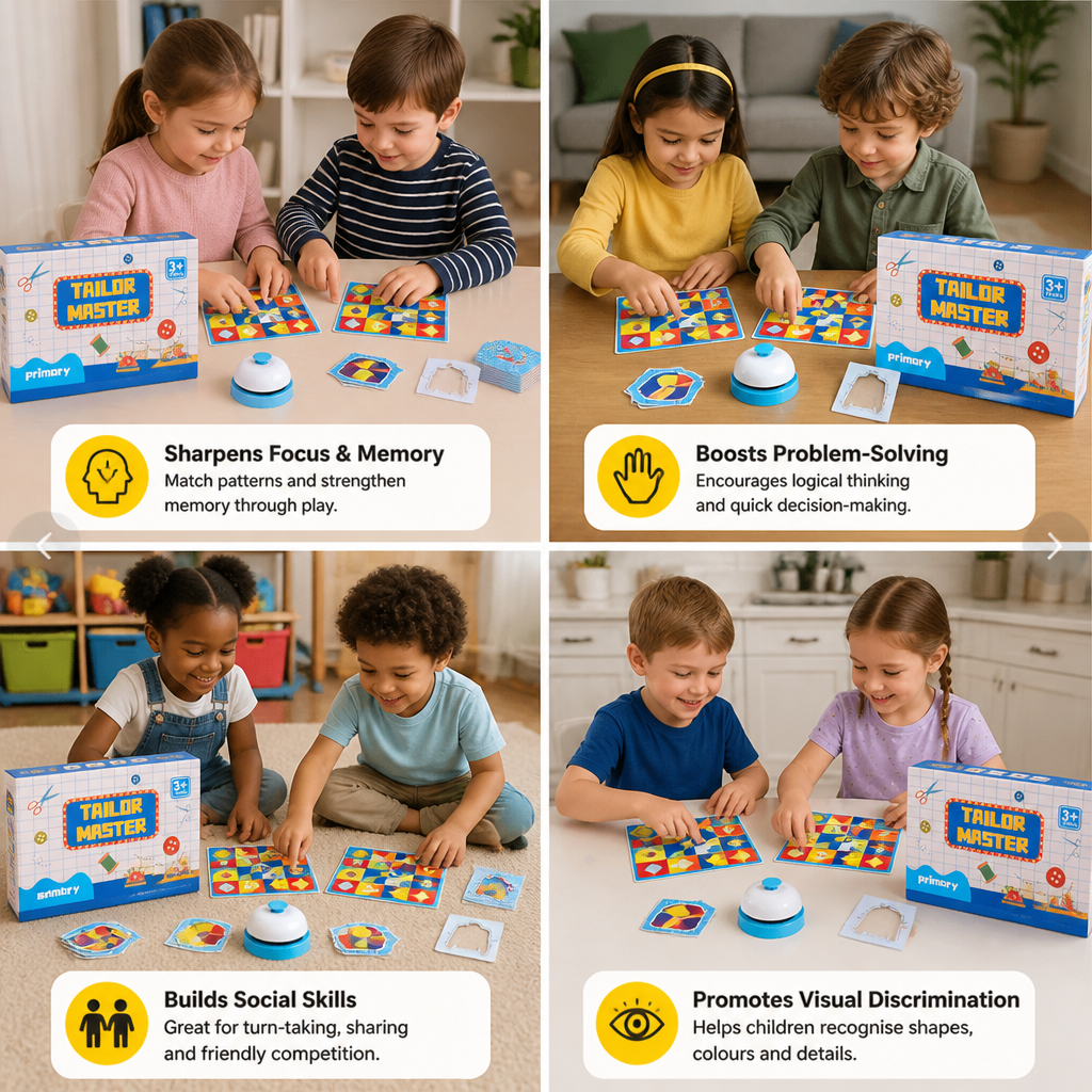 Tailor Master Shape Matching Puzzle Game