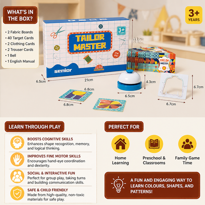 Tailor Master Shape Matching Puzzle Game