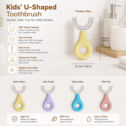Kids’ U-Shaped Toothbrush