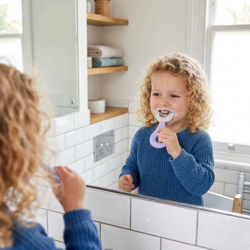 Kids’ U-Shaped Toothbrush