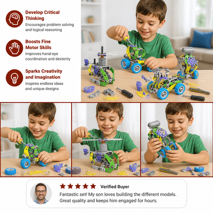 109 Piece STEM Building Set with Screwdriver