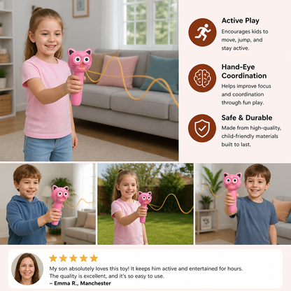 Interactive Flying Rope Toy for Kids