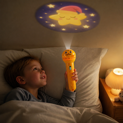 Kids’ Bedtime Story Projection Flashlight