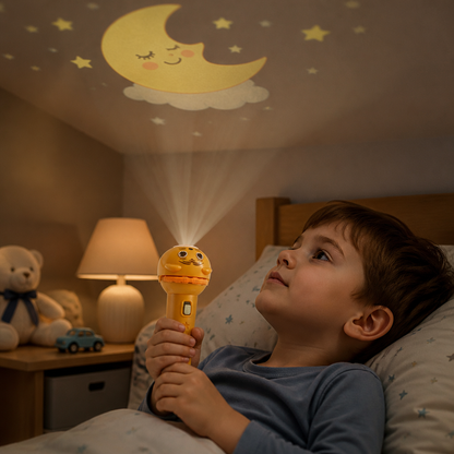 Kids’ Bedtime Story Projection Flashlight