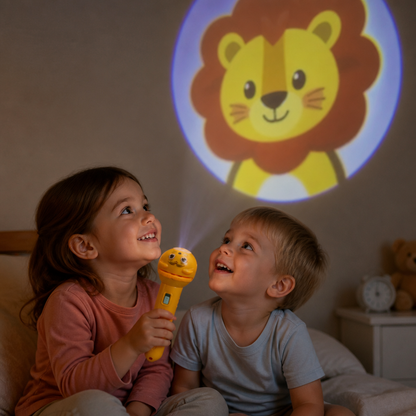 Kids’ Bedtime Story Projection Flashlight