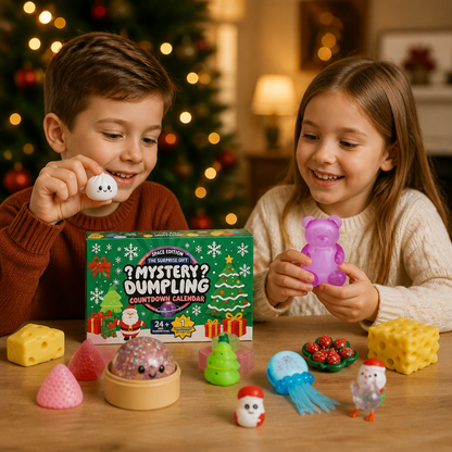 Christmas Squishy Advent Calendar for Kids