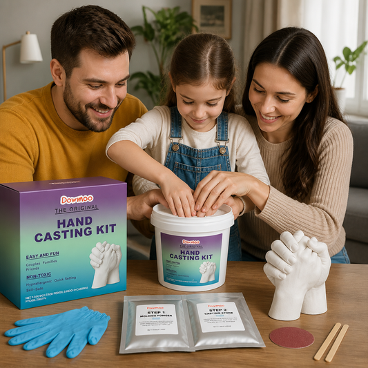 3D Hand Casting Kit for Families & Couples – Family Keepsake Set