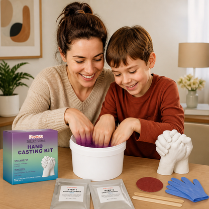 3D Hand Casting Kit for Families & Couples – Family Keepsake Set
