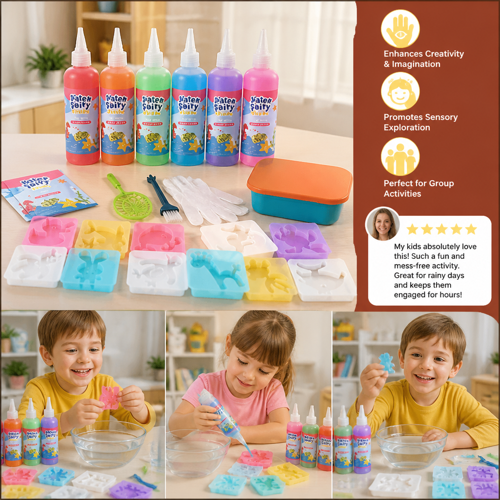 DIY Water Jelly Kit with Gels & Molds