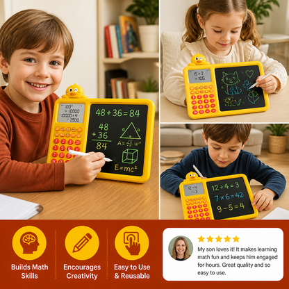 Interactive Math Drawing & Erase Learning Set for Kids