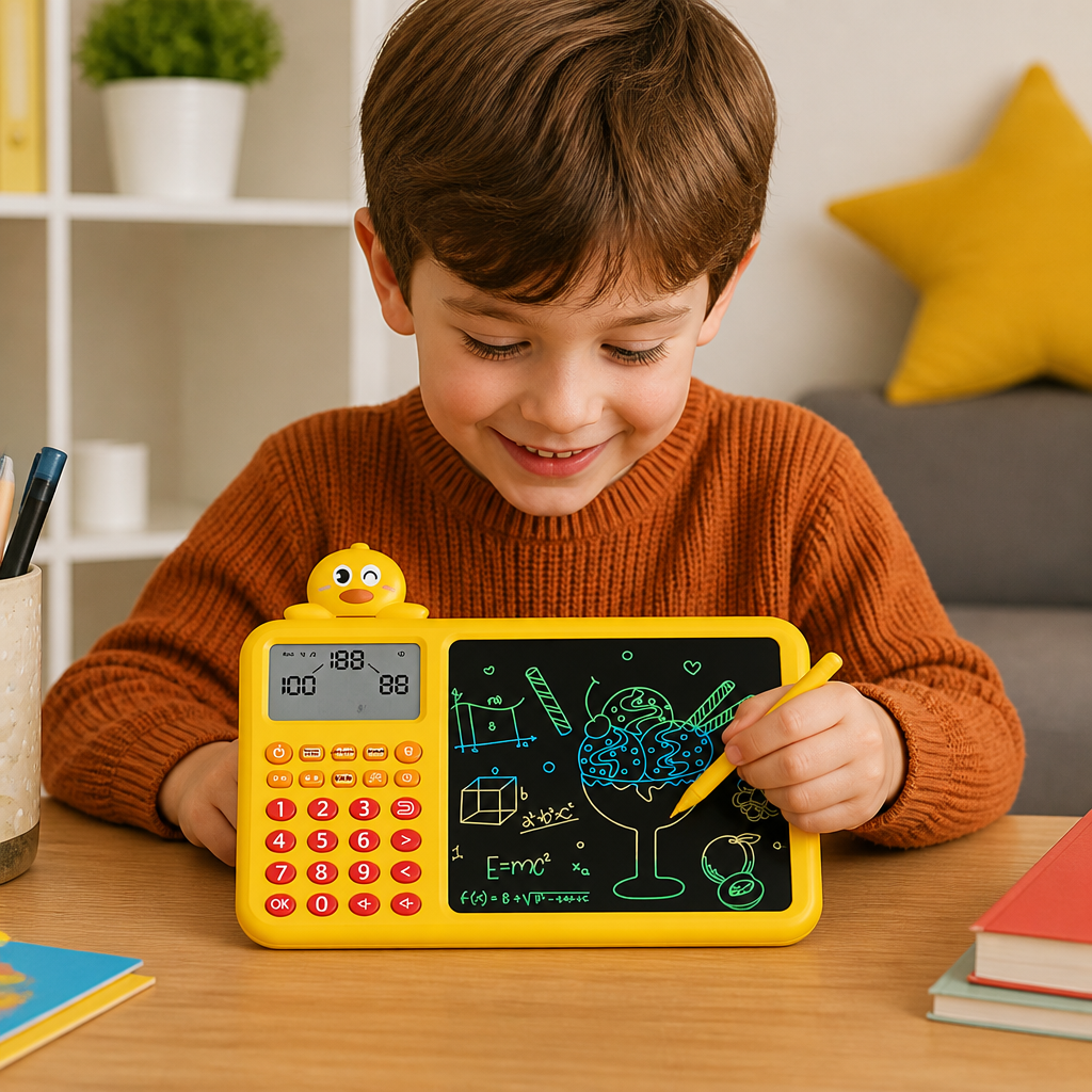 Interactive Math Drawing & Erase Learning Set for Kids
