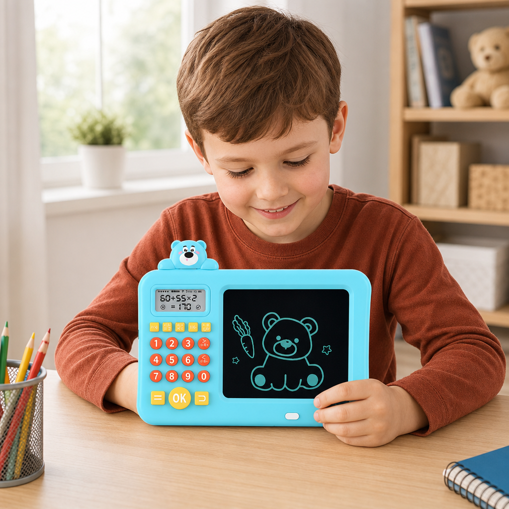 Interactive Math Drawing & Erase Learning Set for Kids