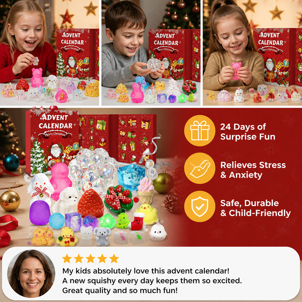 24-Days Premium Squishy Advent Calendar