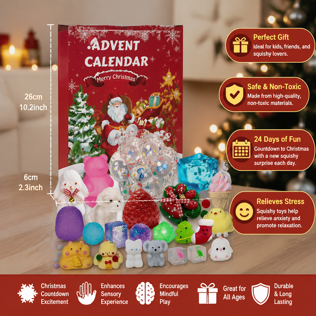 24-Days Premium Squishy Advent Calendar