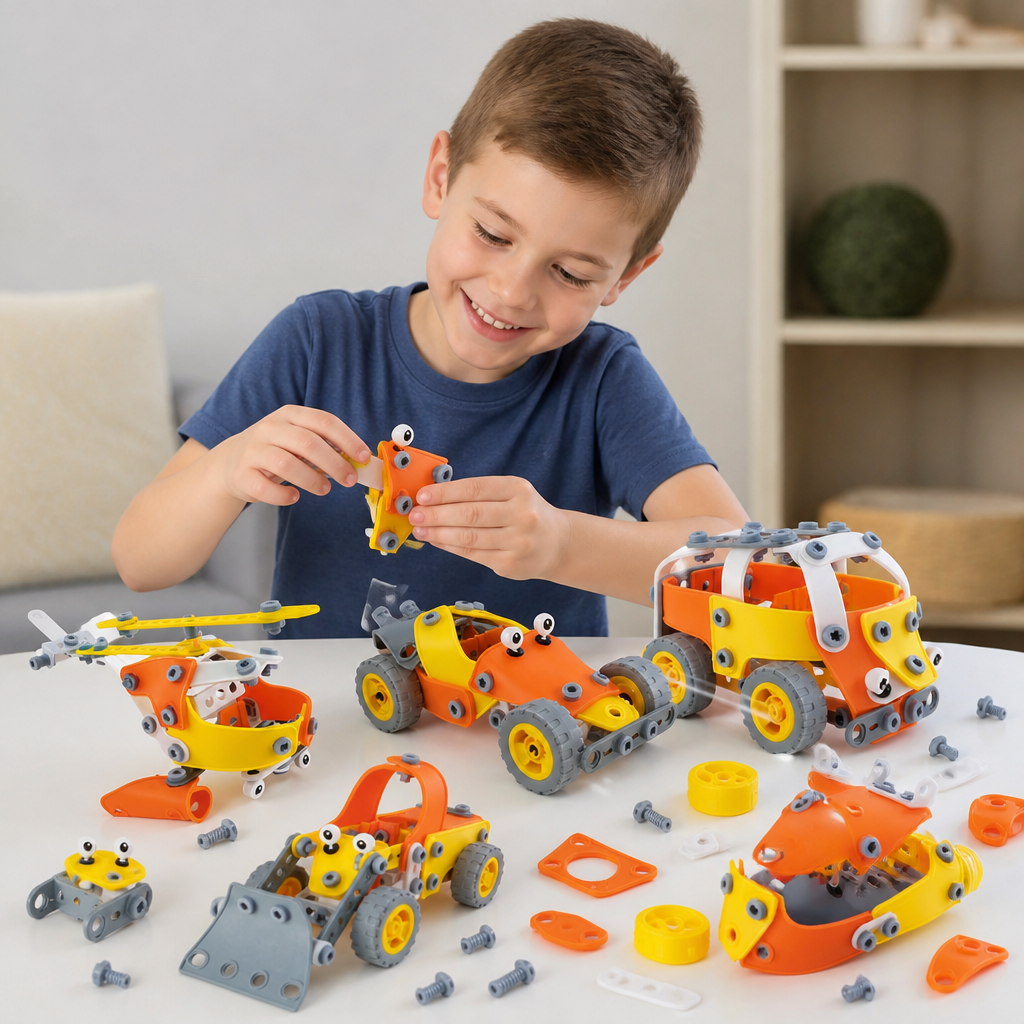 STEM Flexible Screw & Nut Building Blocks Set