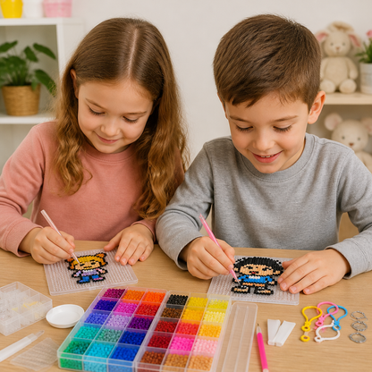 Premium Fuse Beads Set with Crafting Tools – DIY Arts & Crafts Kit