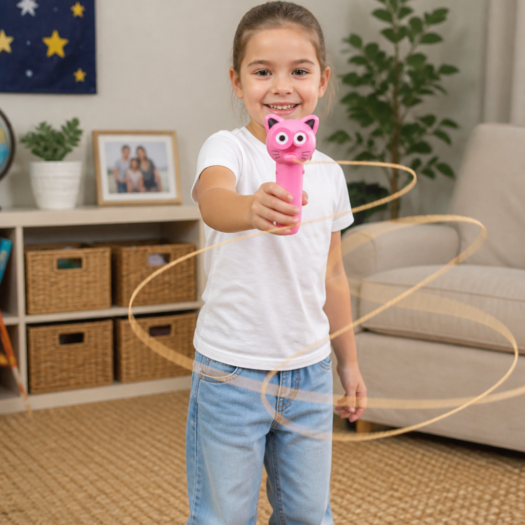 Interactive Flying Rope Toy for Kids
