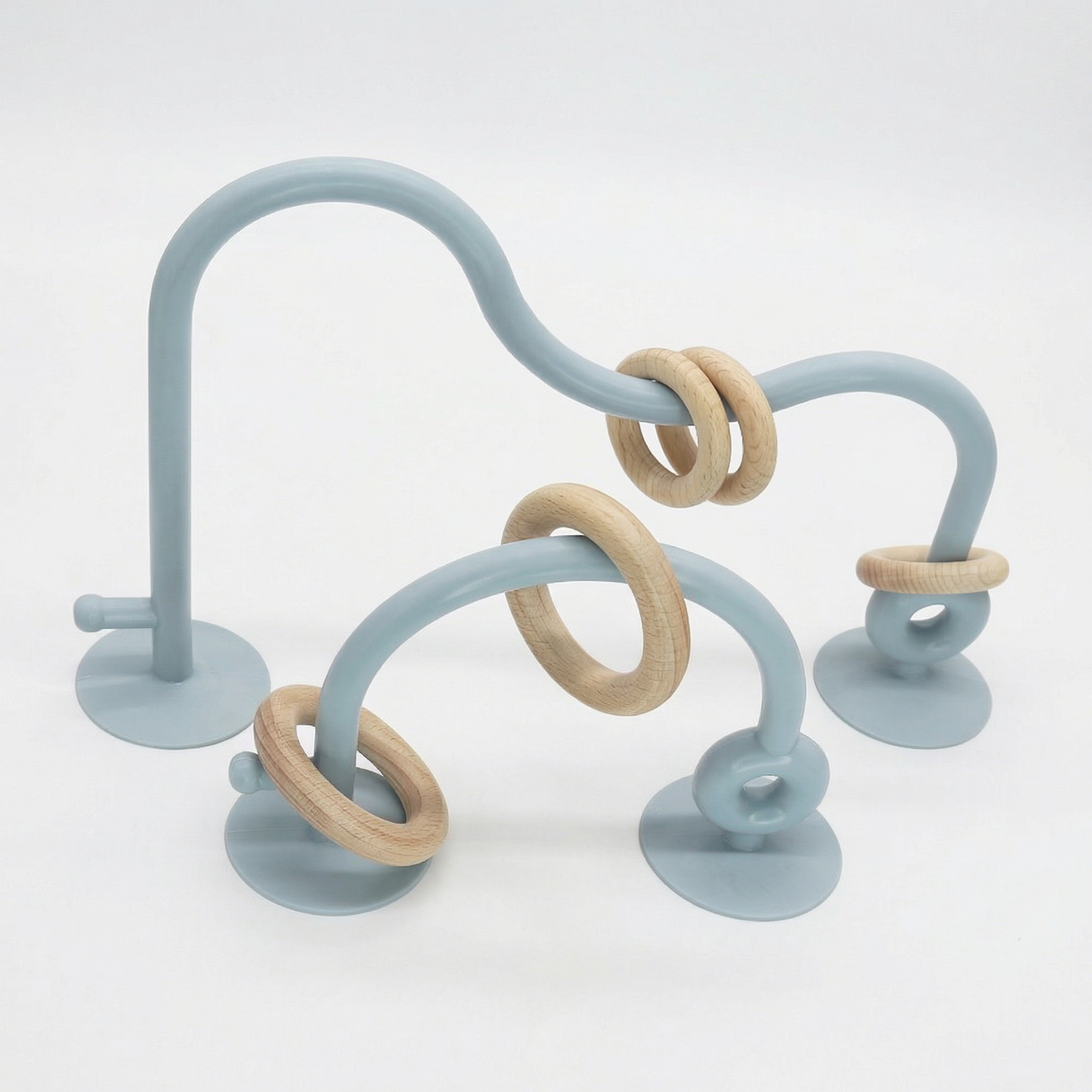 Silicone Baby Activity Toy – Suction Cup Learning Toy for Table & High Chair