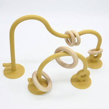 Silicone Baby Activity Toy – Suction Cup Learning Toy for Table & High Chair