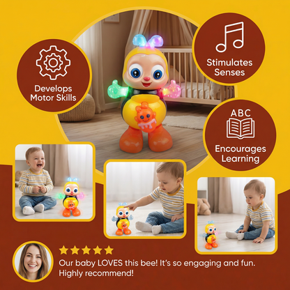 Dancing Musical Bee – Interactive Toy for Babies & Toddlers