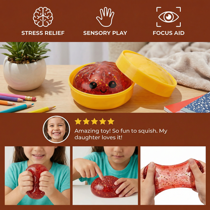 Squishy Fidget Toy – Kawaii Squeeze Ball for Stress Relief