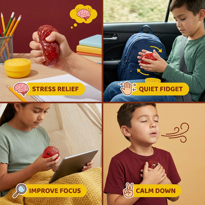 Squishy Fidget Toy – Kawaii Squeeze Ball for Stress Relief