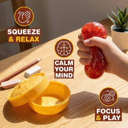 Squishy Fidget Toy – Kawaii Squeeze Ball for Stress Relief