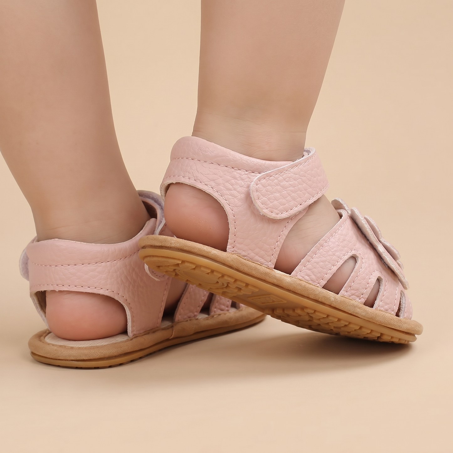 Flower Cutout Sandals