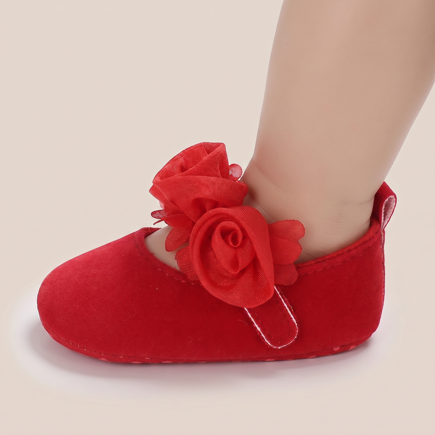 Rose Flower Mary Jane Shoes