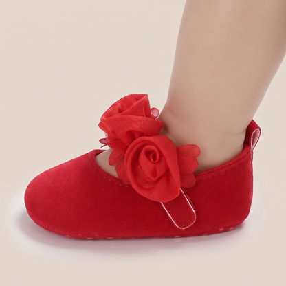 Rose Flower Mary Jane Shoes