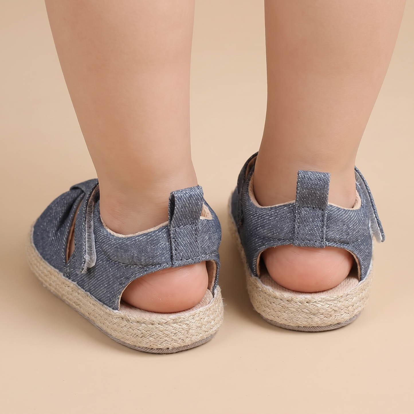 Espadrille Bow T-Strap Sandals