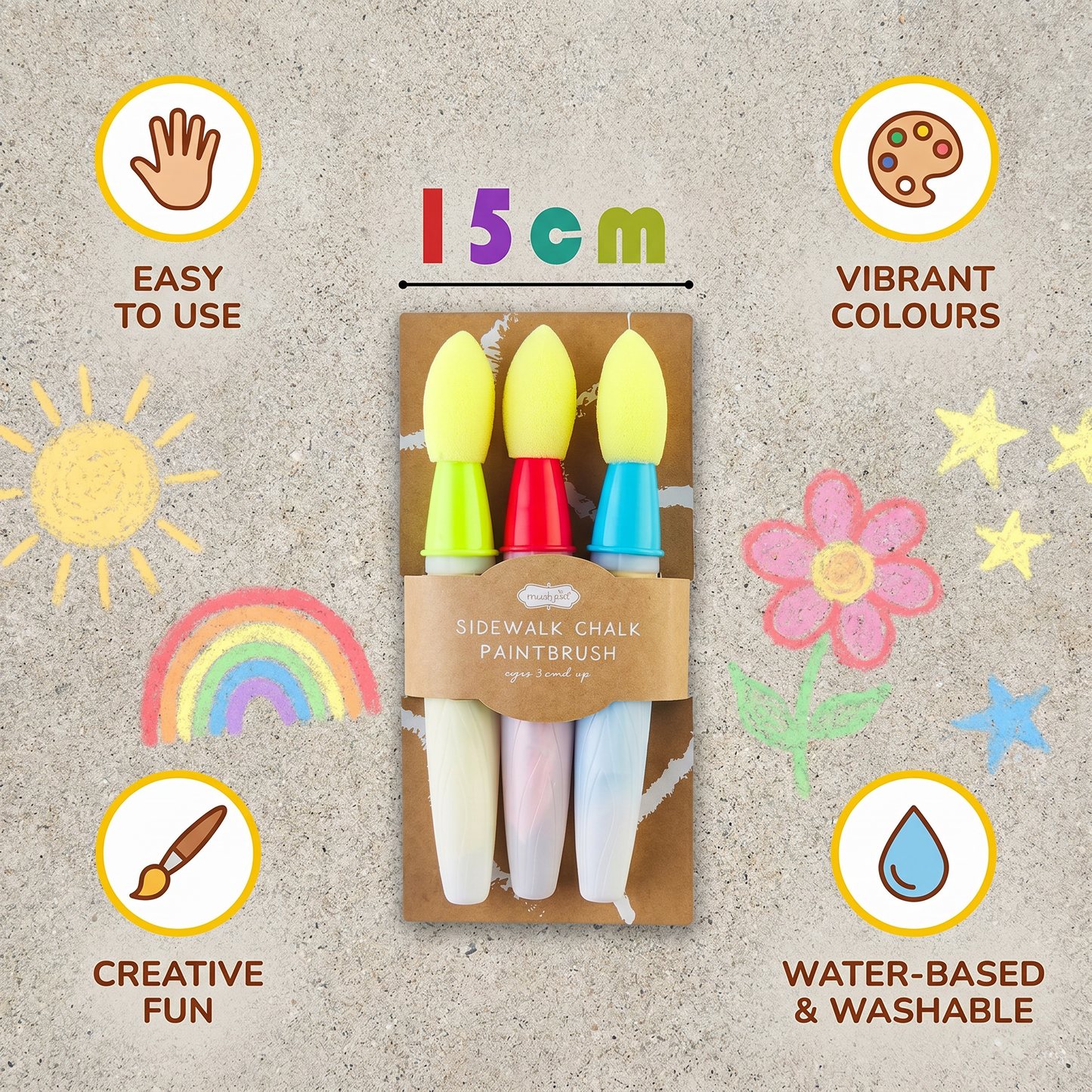 Magical Drawing Pens 3-Piece Set – For Creative Fun on Multiple Surfaces