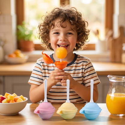 Lollipop Ice Pop Moulds – Pack of Four