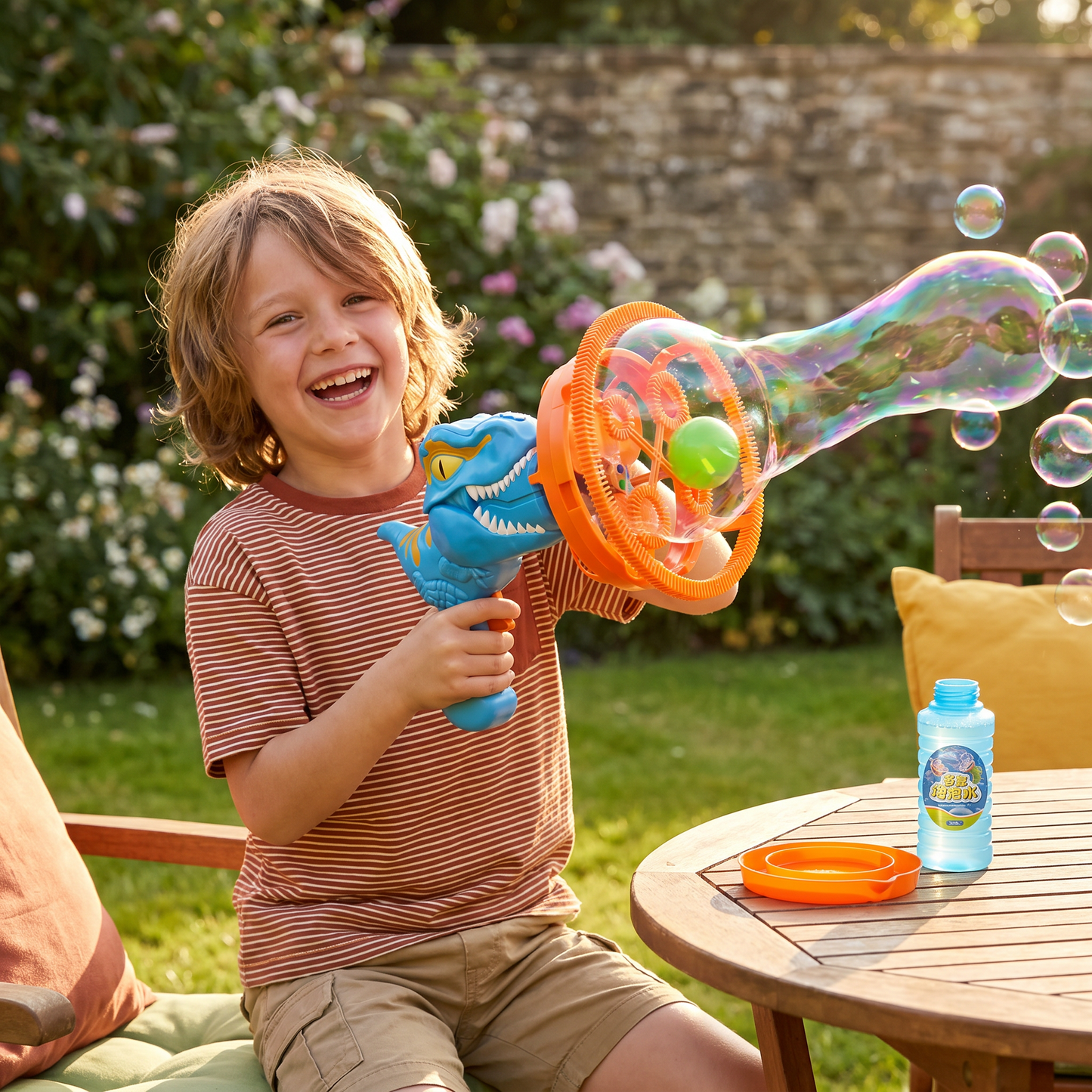 Dino Bubble Cannon