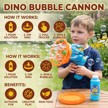 Dino Bubble Cannon