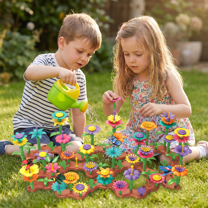 Flower Garden Building Toy for Kids – Creative Planting & Learning Playset for Little Gardeners