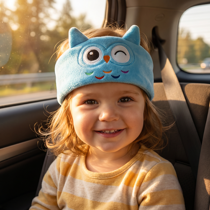 2-in-1 Sleep Headband with Bluetooth Speakers – Soft Wireless Headband for Travel & Sleep
