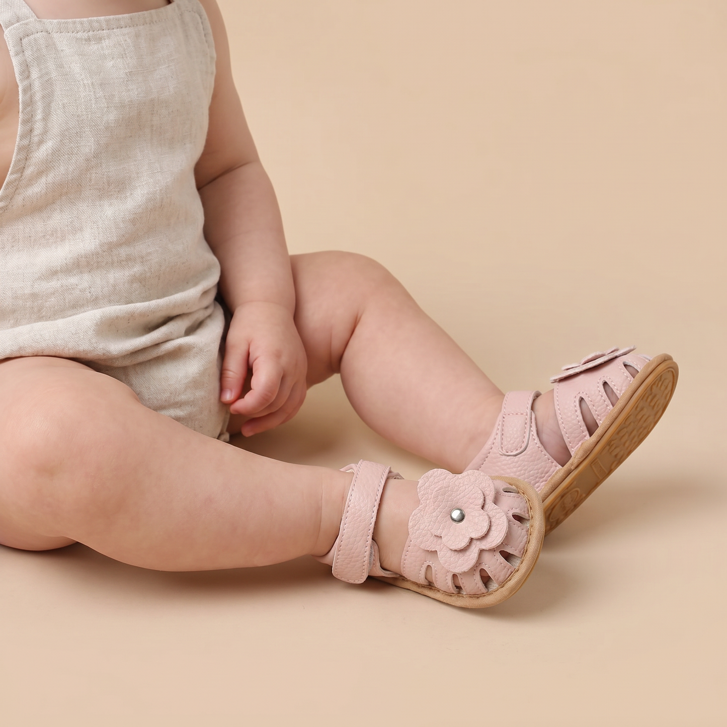 Flower Cutout Sandals