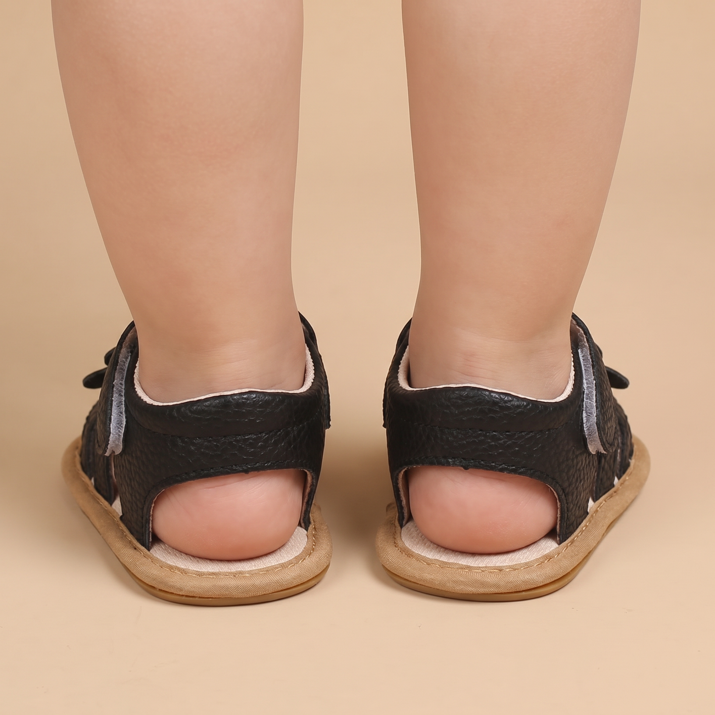 Closed-Toe Flower Sandals