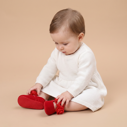 Rose Flower Mary Jane Shoes