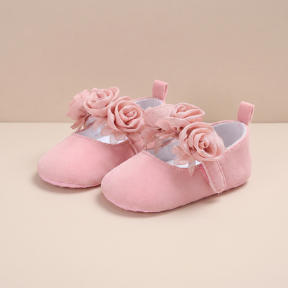 Rose Flower Mary Jane Shoes