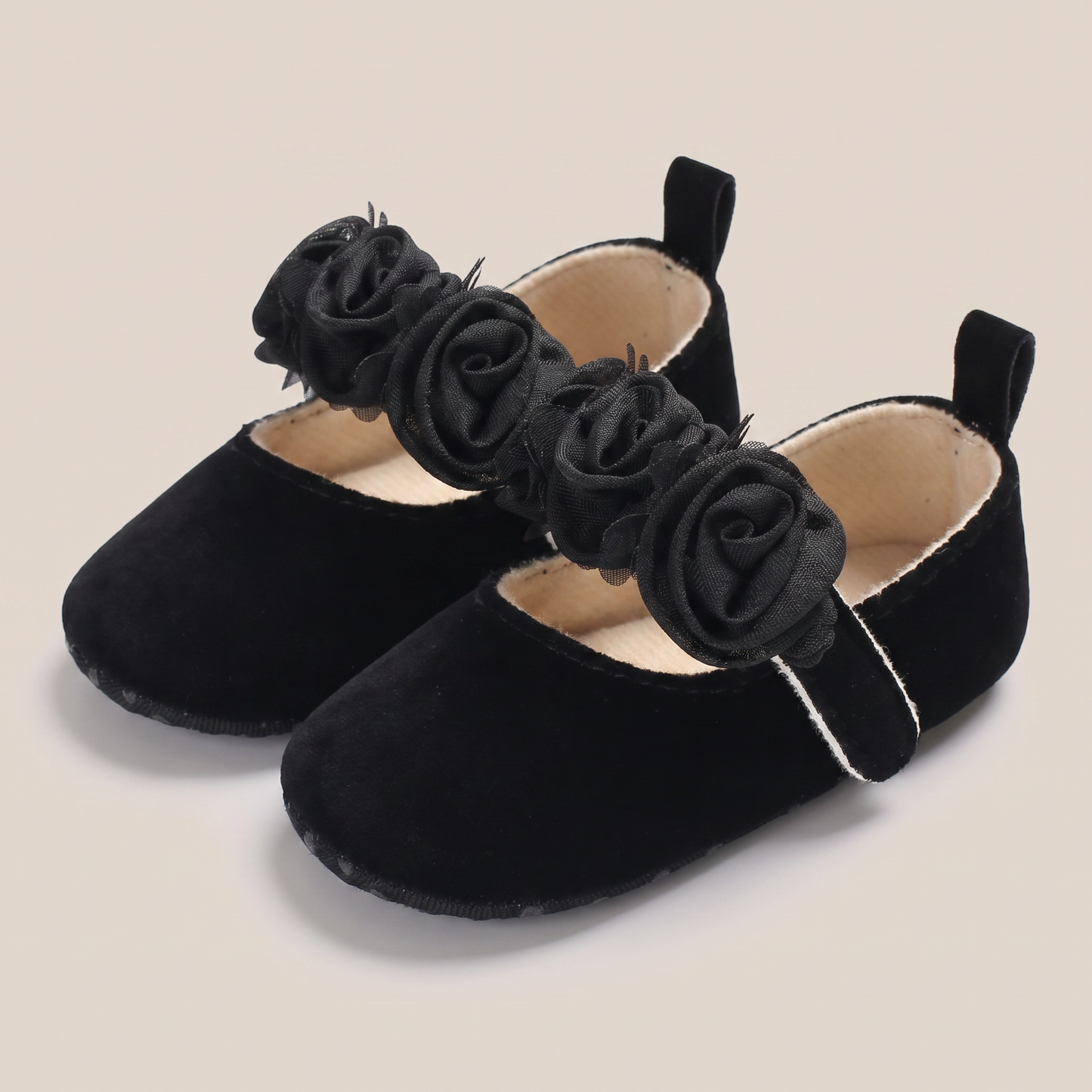 Rose Flower Mary Jane Shoes