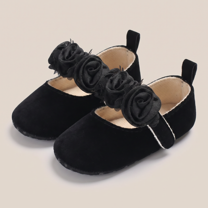 Rose Flower Mary Jane Shoes