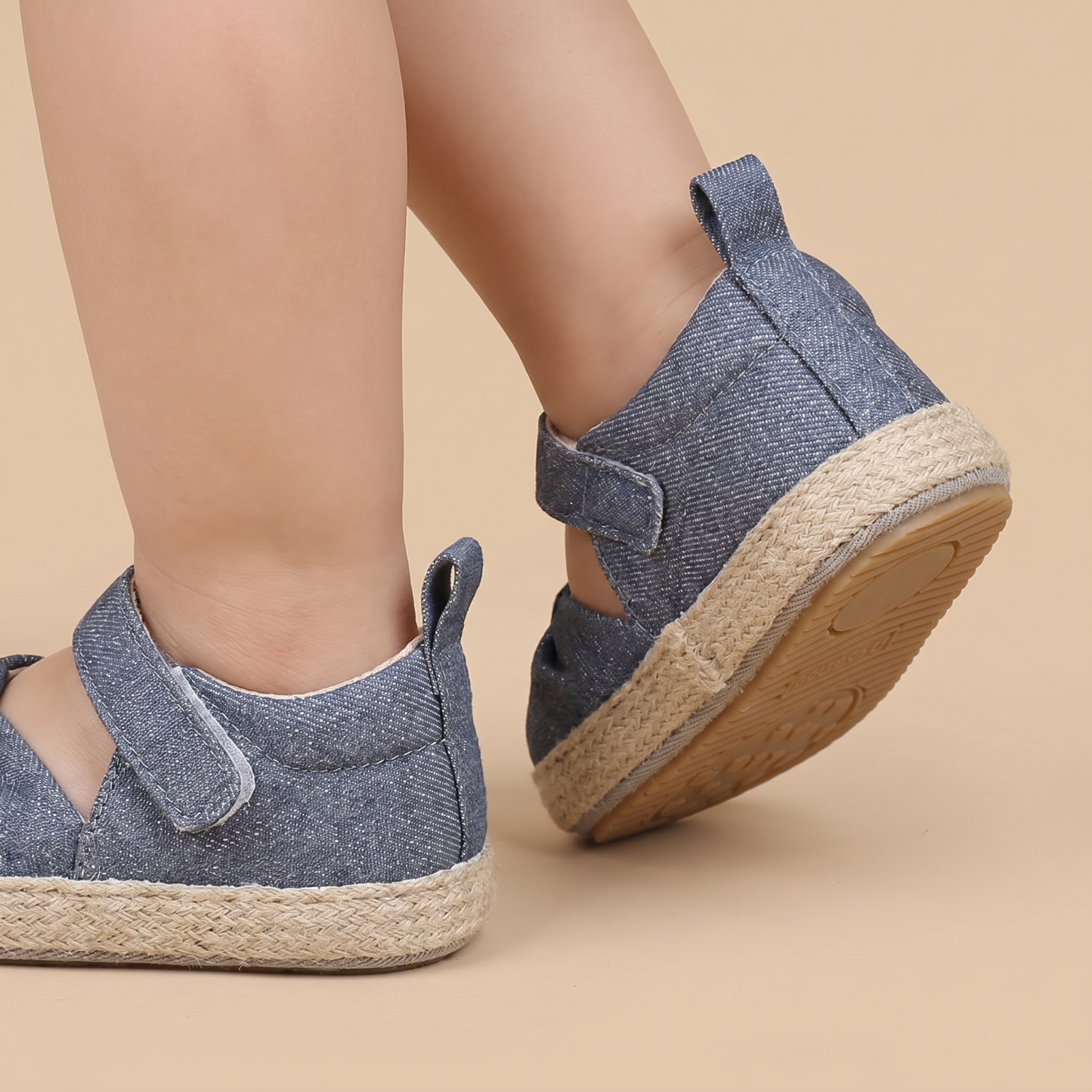Espadrille Bow T-Strap Sandals