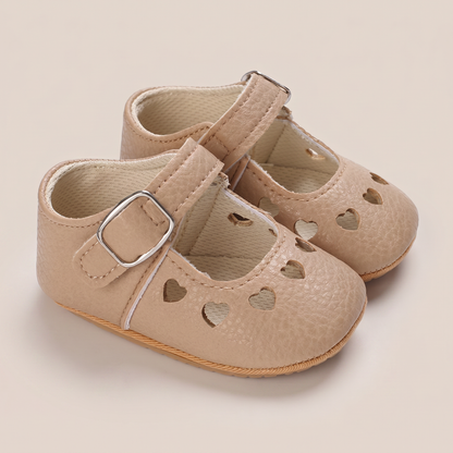 Heart Cutout Mary Jane Shoes