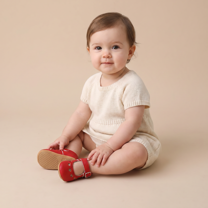Heart Cutout Mary Jane Shoes