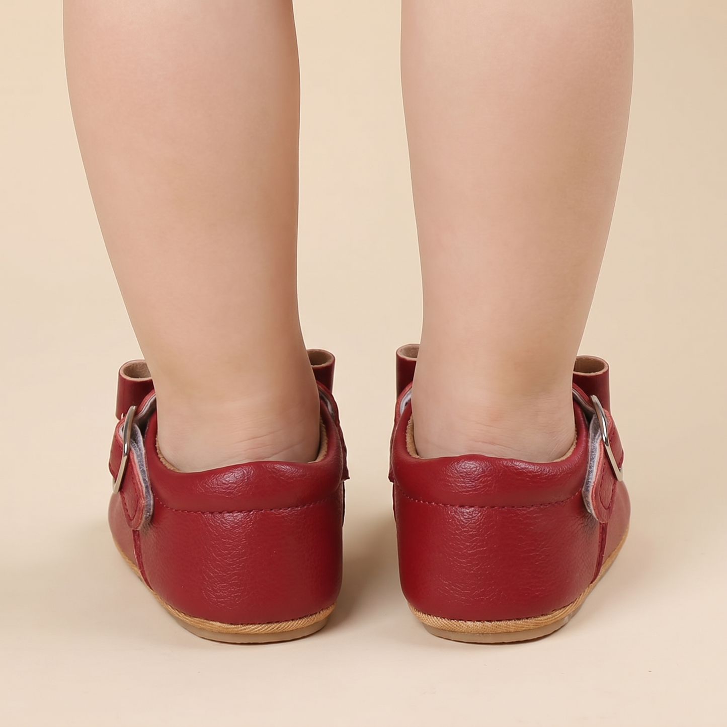 Scallop Bow Mary Jane Shoes