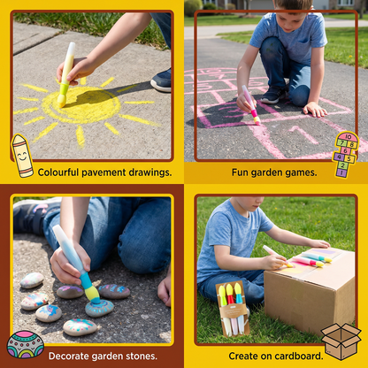 Magical Drawing Pens 3-Piece Set – For Creative Fun on Multiple Surfaces