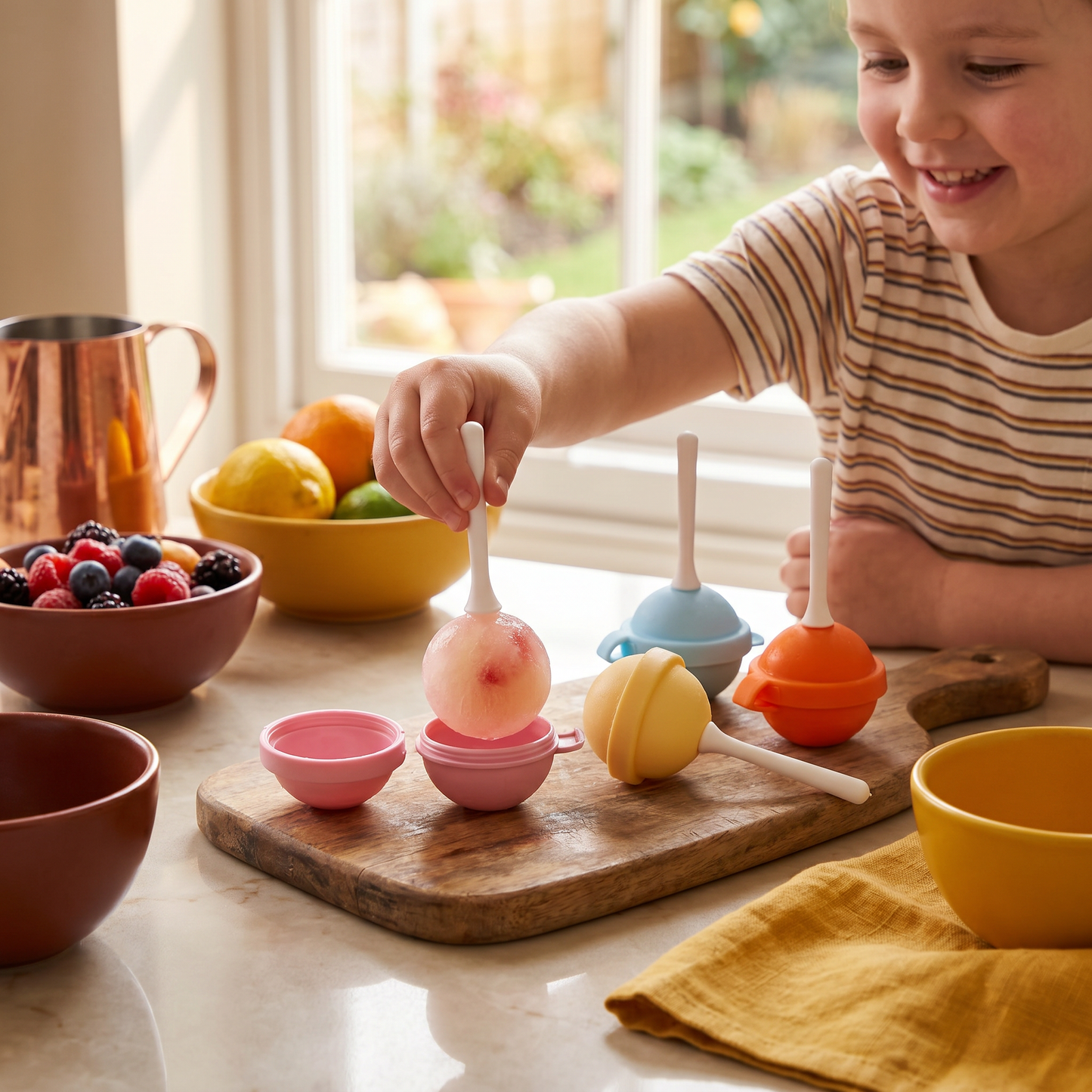 Lollipop Ice Pop Moulds – Pack of Four